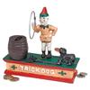 Design Toscano Circus Clown and Trick Dog Authentic Foundry Iron Mechanical Bank SP1604